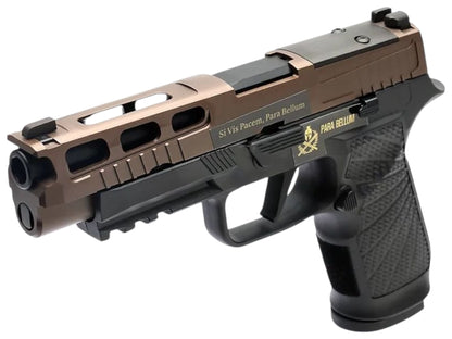 Para Bellum P320 4.7" Pro WC Custom GBB Pistol Black/Bronze