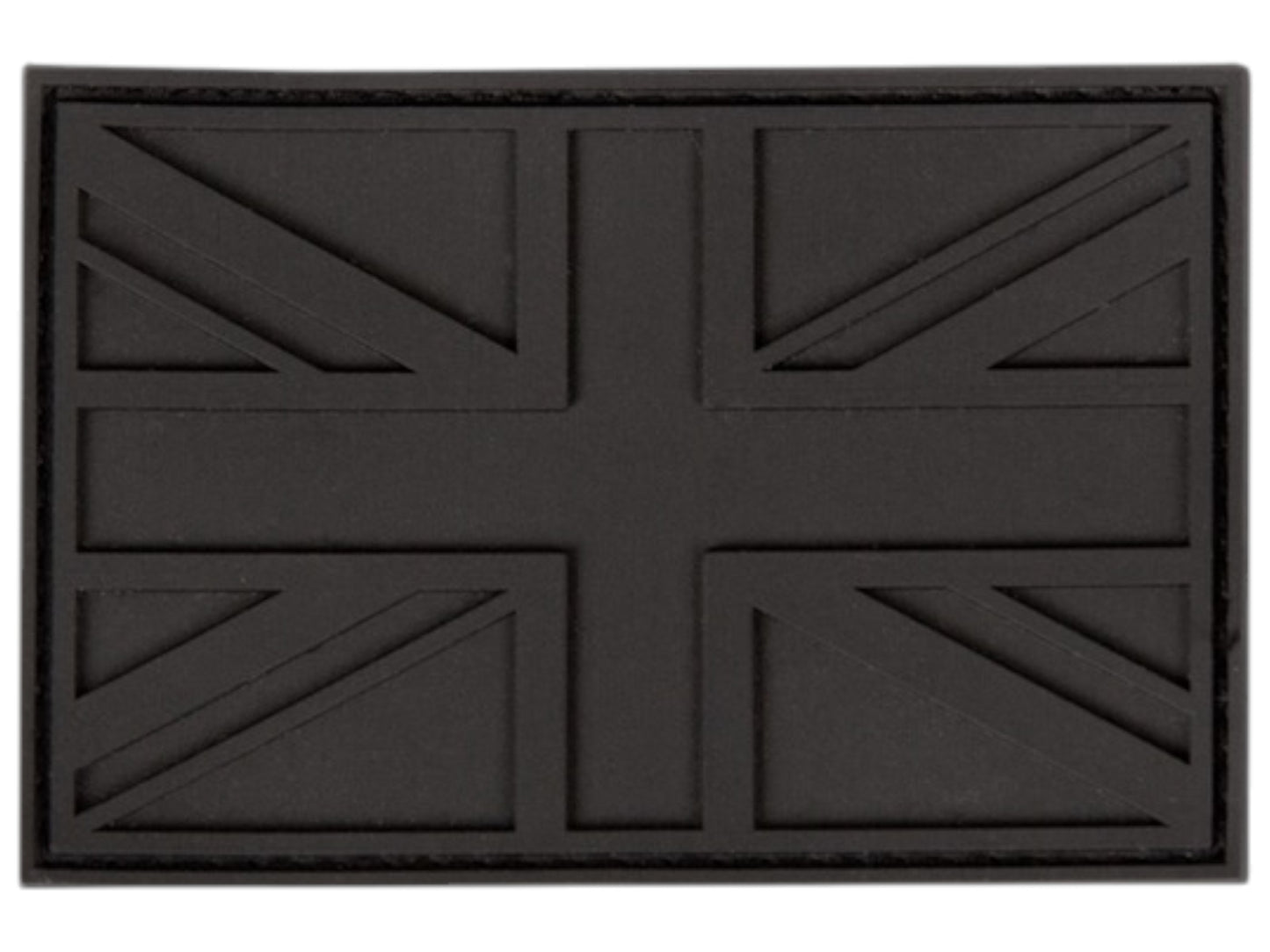 UK PVC Stealth Patch - Black