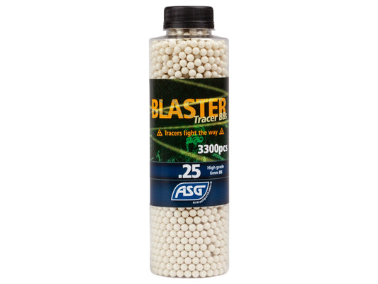 ASG Blaster Tracer BBs 0.25g 3300 Bottle Green