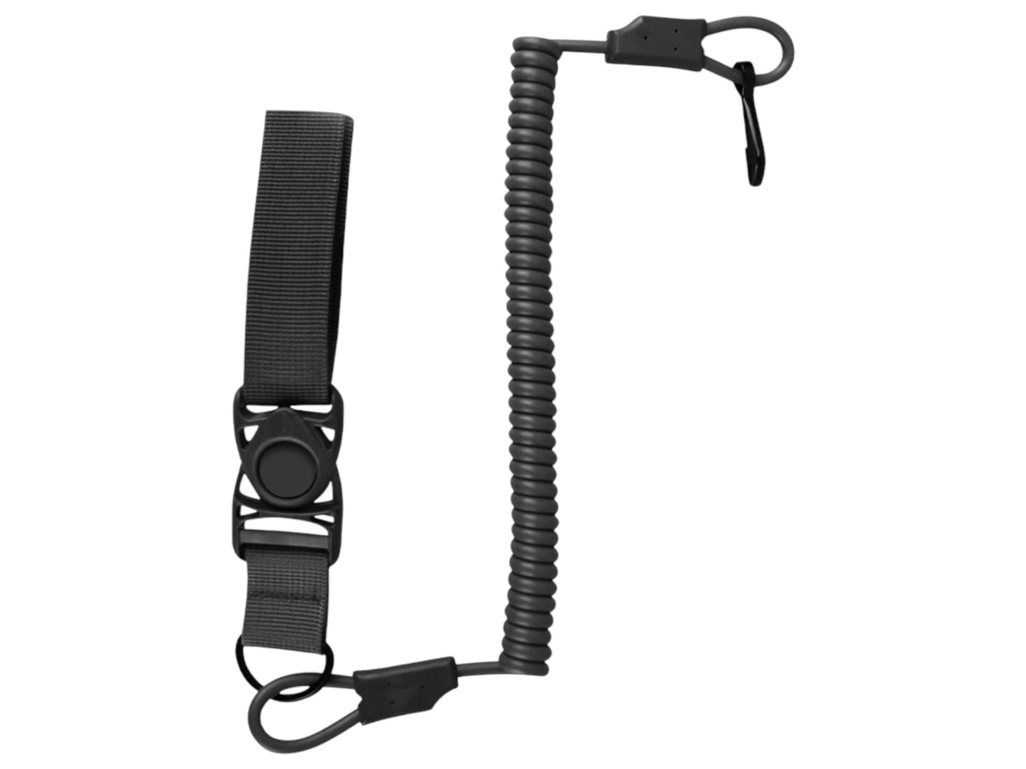 Tactical Pistol Lanyard - Black