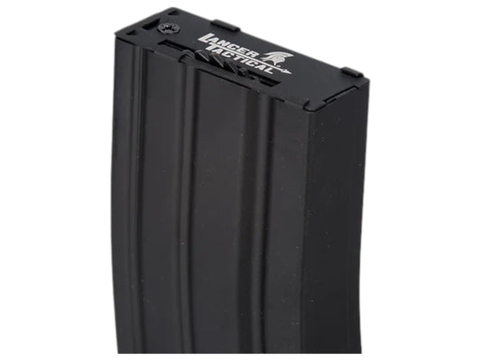 Lancer Tactical Hi-Cap 300 Round Metal Mag -Black