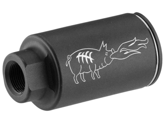 SHS KFH NVSK Mini Silencer (14mm CCW - Black - H048-BK)