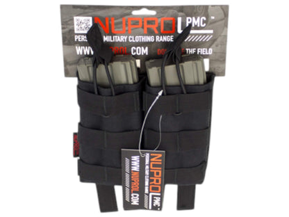 Nuprol PMC M4 Double Open Mag Pouch - Black