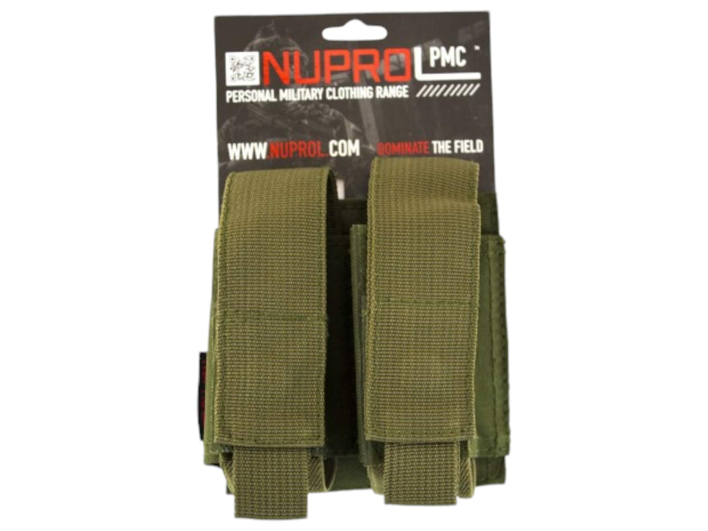 Nuprol PMC Double 40mm Pouch - Green