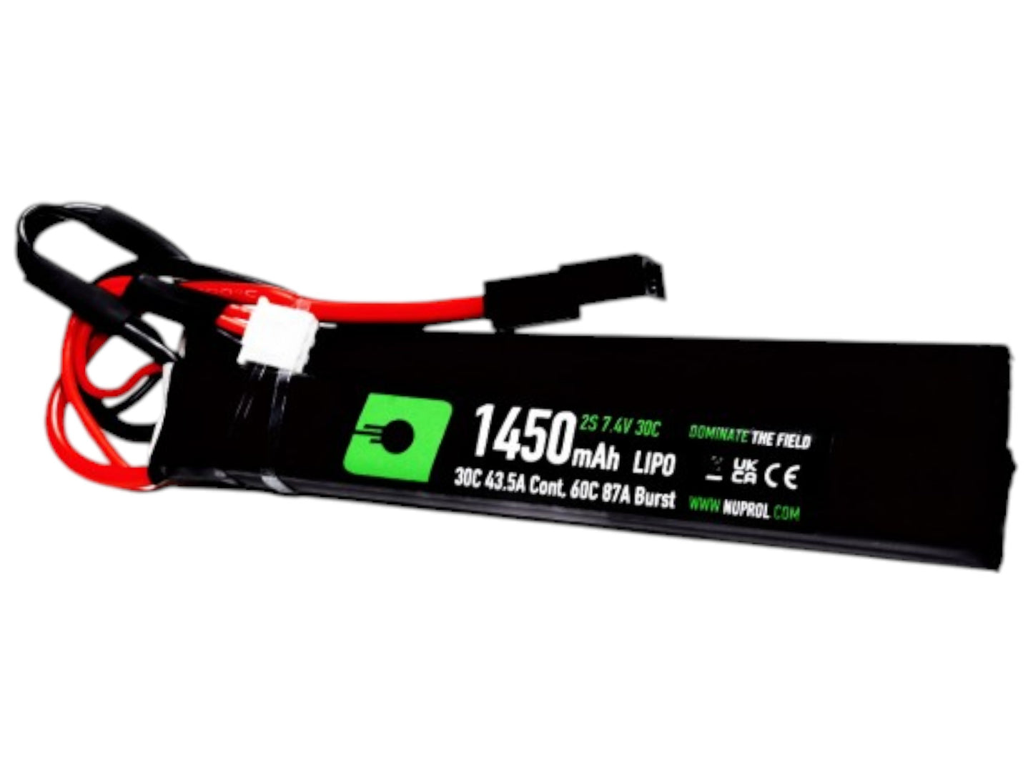 Nuprol Power 1450mah 7.4v 30c Lipo Nunchuck Type