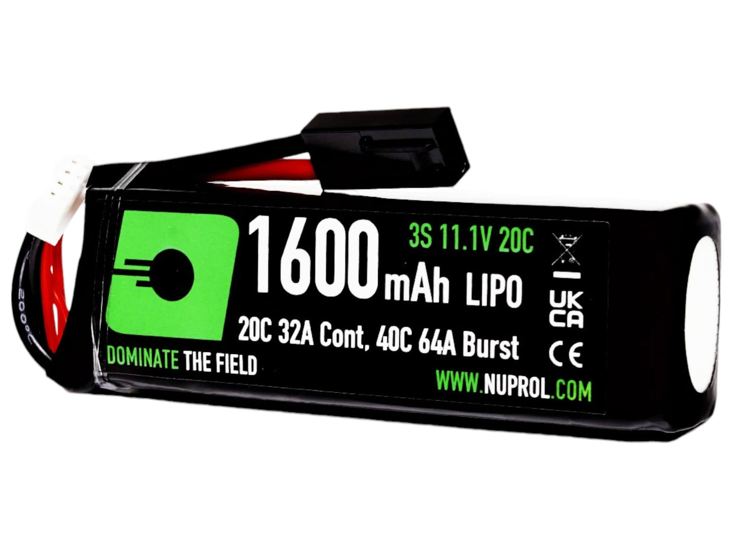 Nuprol 1600mah 11.1v LiPo Stick