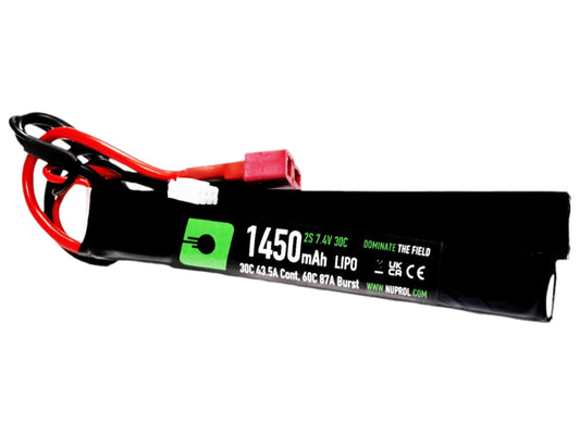 Nuprol 1450mah 7.4v 30c Lipo Nunchuck Type - Deans