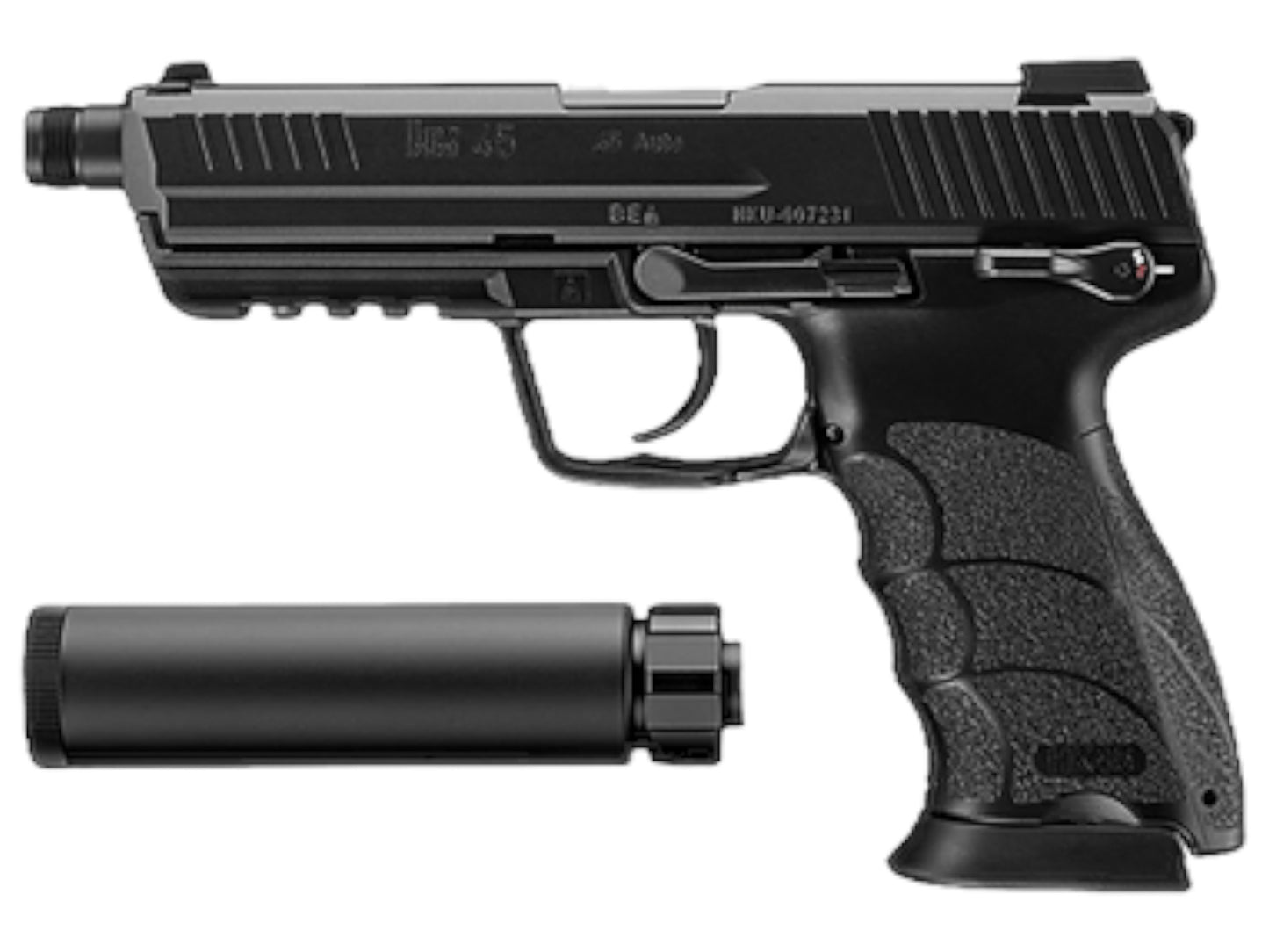 Tokyo Marui HK45 Tactical GBB Pistol - Black