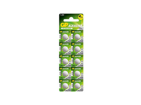 GP A76 LR44 Button Cell Battery