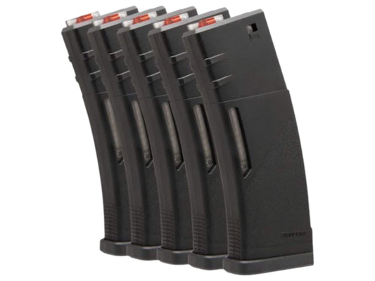 Krytac 5 pack 30/120round M4 Mid-Cap Magazine