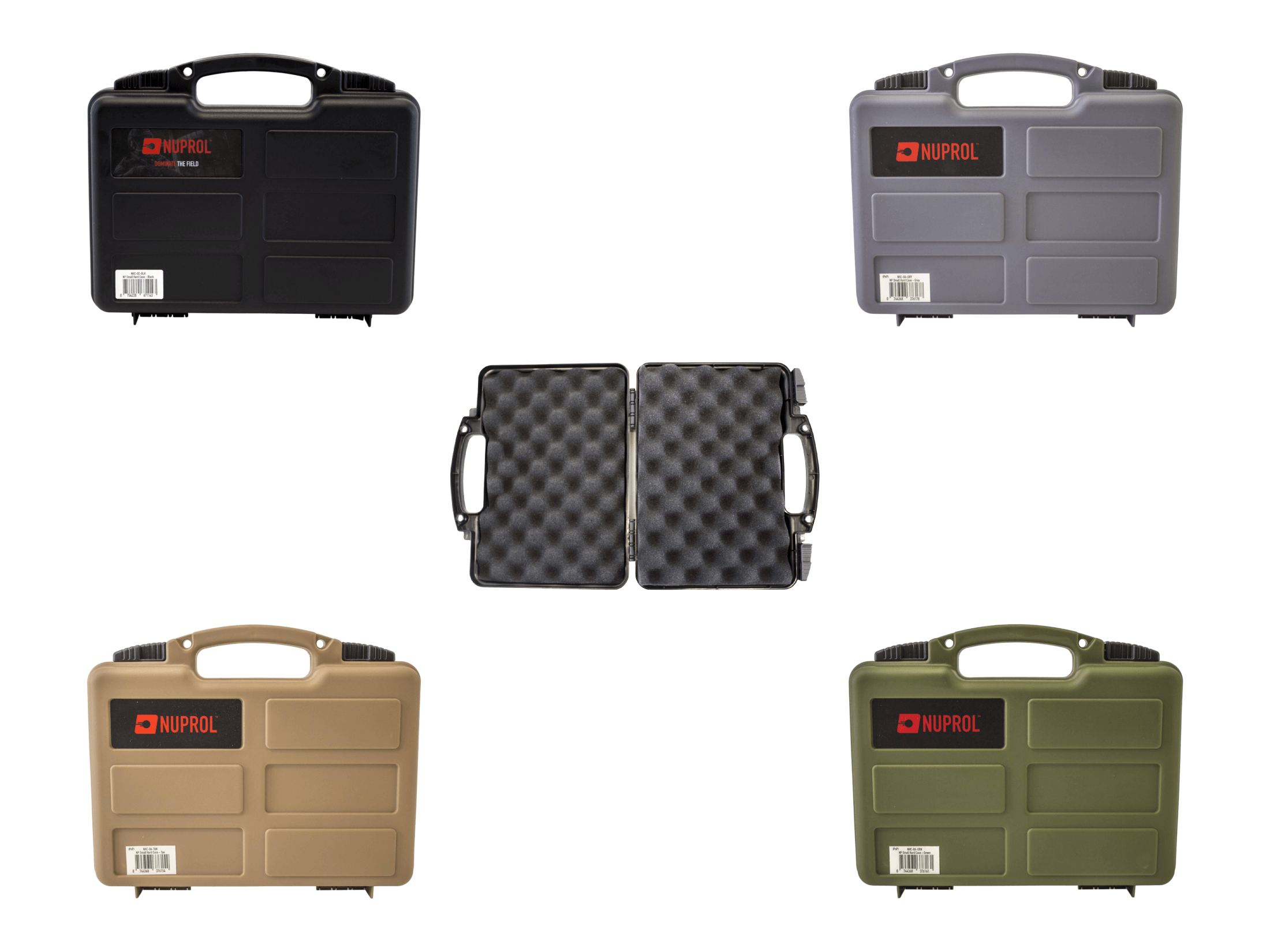 Nuprol Small Hard Case - Wave Foam – Titan Forge Airsoft