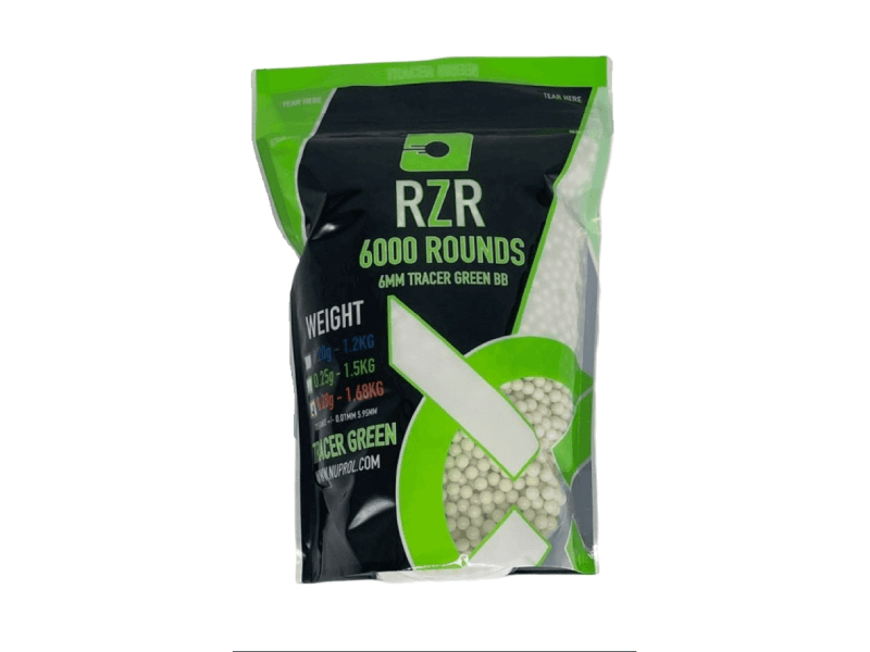 RZR TRACER GREEN 0.28g 6000rd