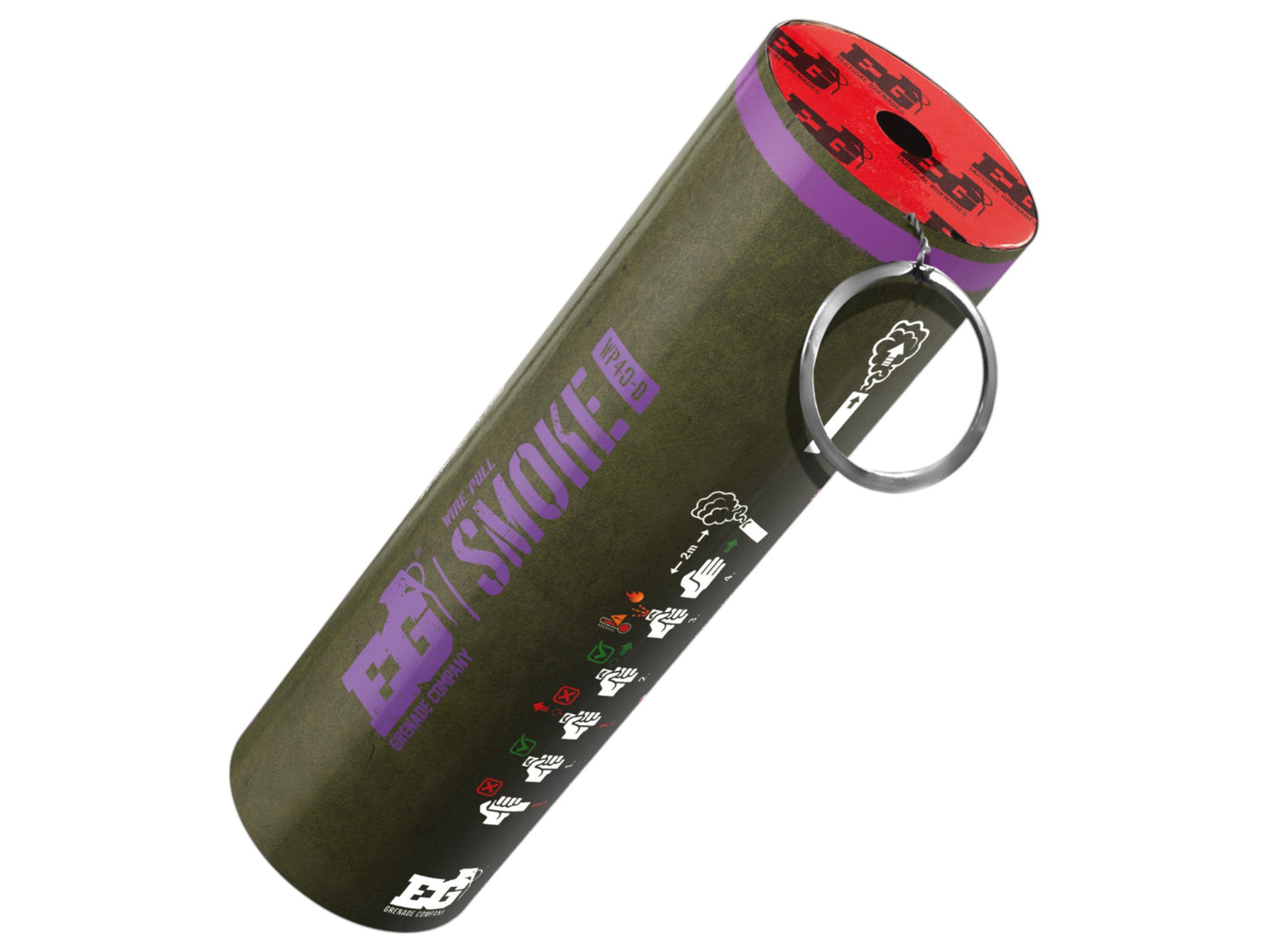 Enola Gaye WP40D Smoke Grenade