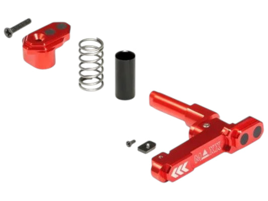 Maxx CNC Aluminium Advanced Magazine Release (Style B) - Red