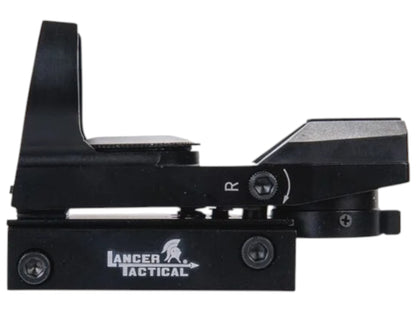 Lancer Tactical Red Dot Reflex Sight w/ 4 Reticles (CA-401BLC)