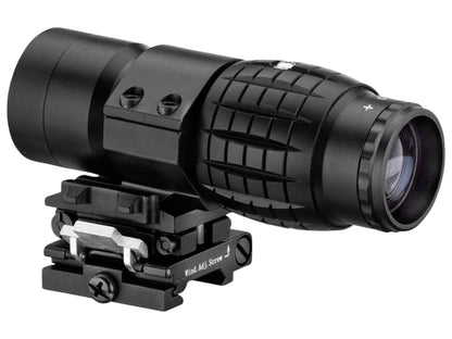 Lancer Tactical 1-3X Magnifier With Flip-Side Mount (CA-440)