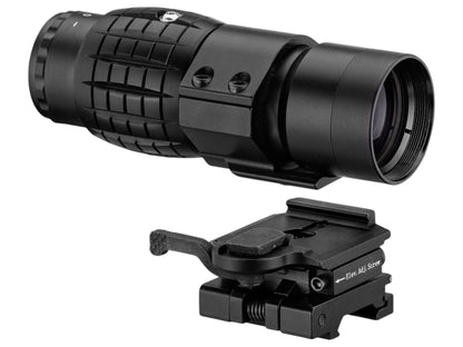 Lancer Tactical 1-3X Magnifier With Flip-Side Mount (CA-440)