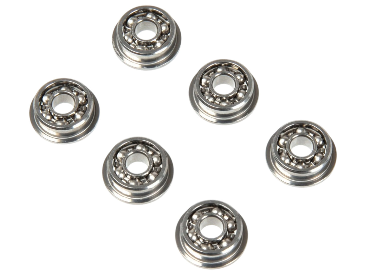 KRYTAC Steel Caged 8mm Bearing Set (6no)