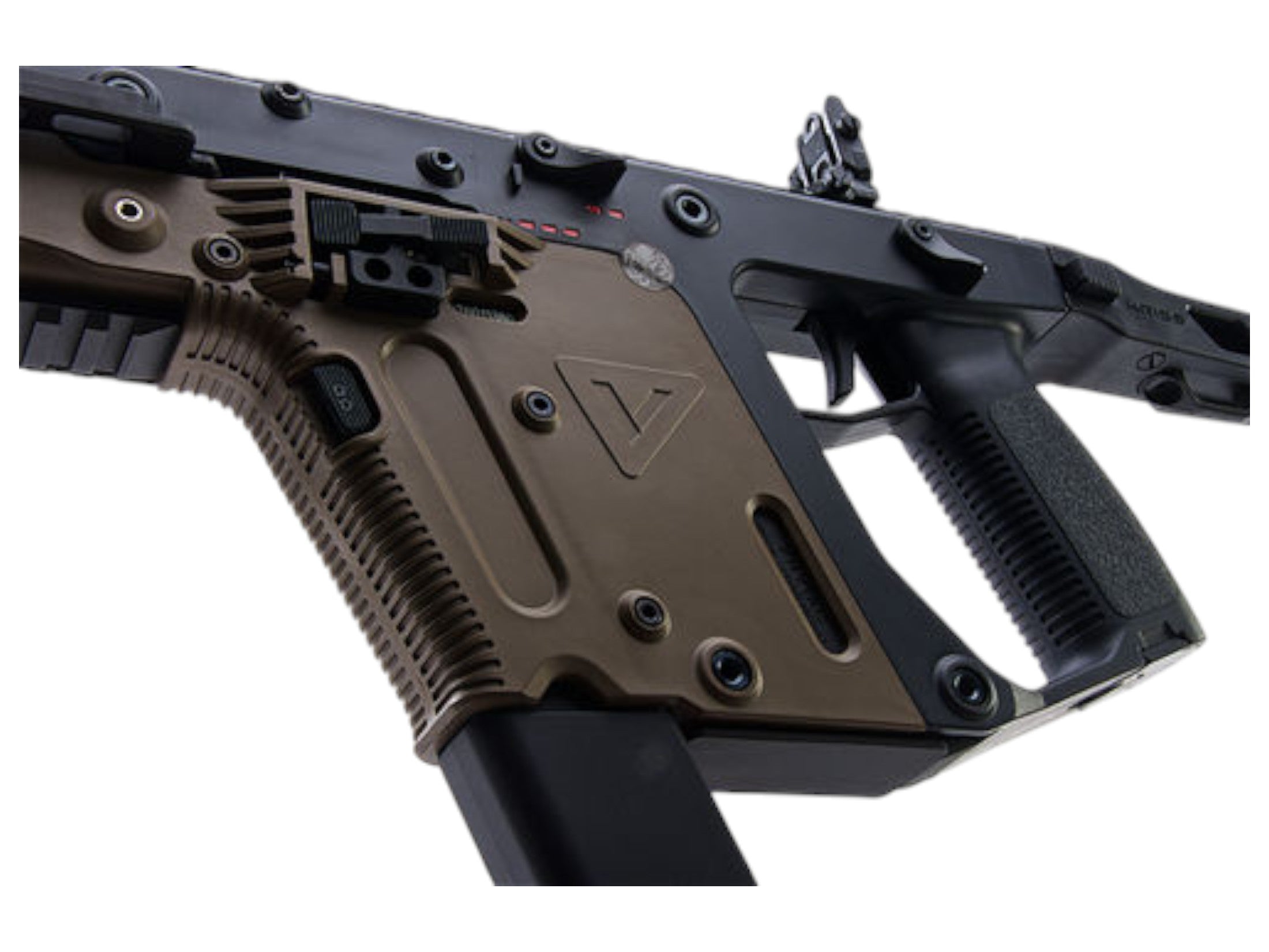 KRYTAC KRISS Vector AEG Black/Tan – Titan Forge Airsoft