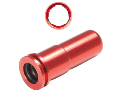 Maxx CNC Aluminum Double O-Ring Air Seal Nozzle for Airsoft AEG Series 19.50mm