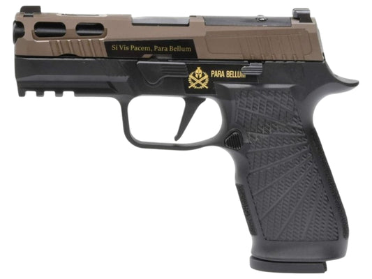 Para Bellum P320 3.9" Pro WC Custom GBB Pistol Black/Bronze