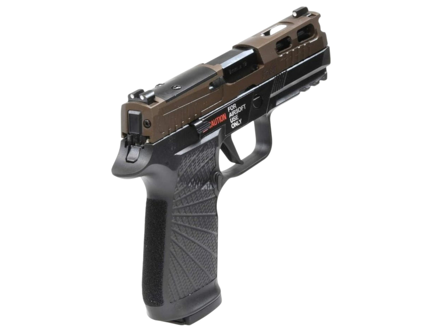 Para Bellum P320 3.9" Pro WC Custom GBB Pistol Black/Bronze