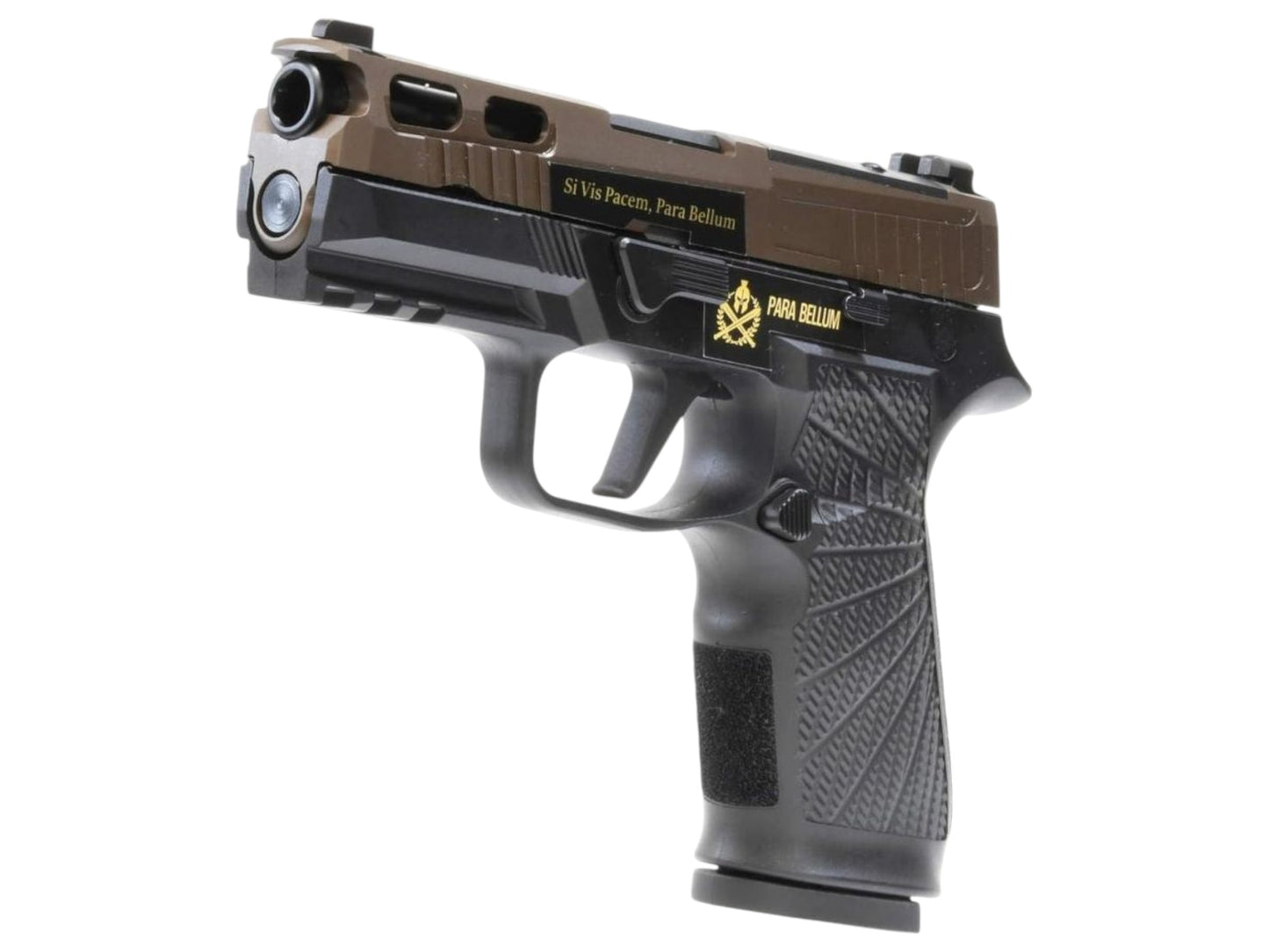 Para Bellum P320 3.9" Pro WC Custom GBB Pistol Black/Bronze