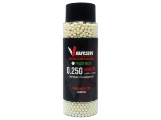 VORSK Tracer Green 0.25g 3600rd Bottle